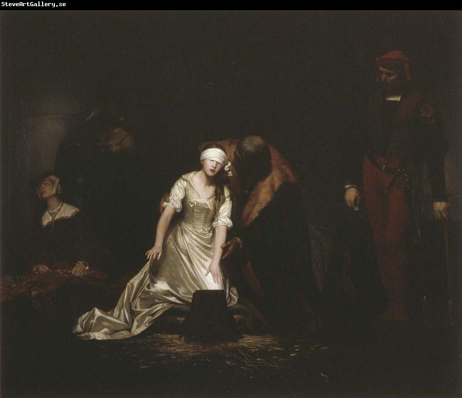 Paul Delaroche Execution of Lady jane Grey